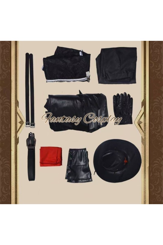 Identity V Kevin Ayuso Cowboy Reverse Blade Whip Cosplay Costume
